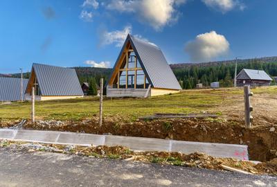 Doua cabane A-Frame, Smida - 1