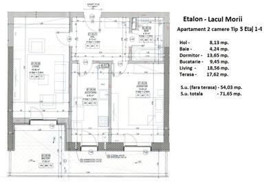 Apartament 2 camere,centrala proprie,zona Promenada Lacului Morii,TVA inclus! - 27