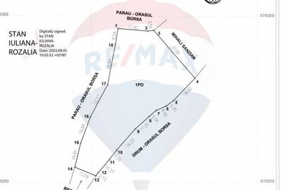 Teren 2,895mp Strada Priseci acces auto in zona telecabina BORSA - 2