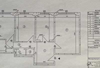 Apartament de 3 camere decomandate. - 1