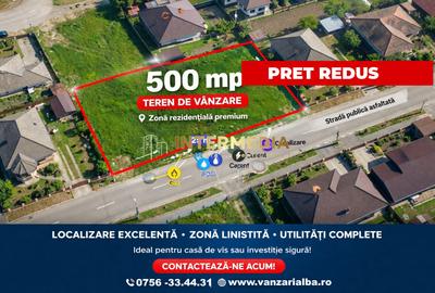 Teren intravilan construibil de vânzare Micești 500mp, utilitati, strada publica - 1