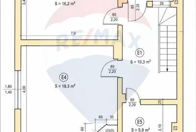Vila generoasa cu 5 camere si curte, de vanzare in zona 13 Septembrie - 19