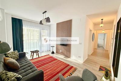 Apartament cu 2 camere semidecomandat, mobilat în Aviației