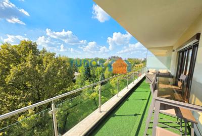 Luxury 3-Bedroom Apartment with 45 sqm Terrace & Green Views – French Village - 4