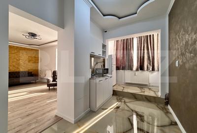 Apartament cu 2 camere semidecomandat, mobilat în Nord