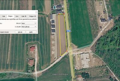 Teren intravilan 3.106 mp,  Izvorani, deschidere 148 ml la str. Complex Olimpic - 3