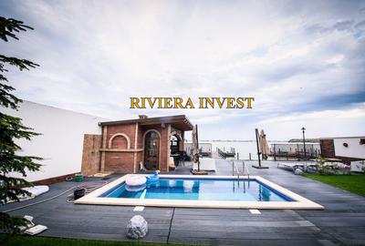 Ovidiu Sud-Vila de lux cu piscină și ponton situate pe malul lacului Siutghiol - 20