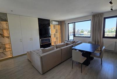 Apartament cu 2 camere semidecomandat, mobilat în Voluntari