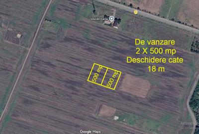 Teren Construcții intravilan de 500 mp, în Central
