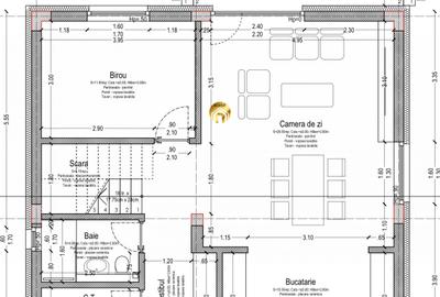 Vila P+1 cu Pompa de Caldura - 5 camere - 300mp Teren - Otopeni Odaile - 3