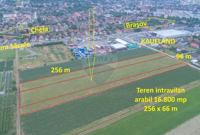 Teren intravilan, 9100 mp, lângă Kaufland Săcele - 2