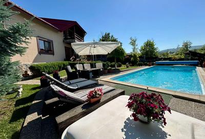 Vila de lux 310 mp construiti, cu piscina 40mp, Bucium Iasi, 1500mp teren, garaj foisor livada - 42