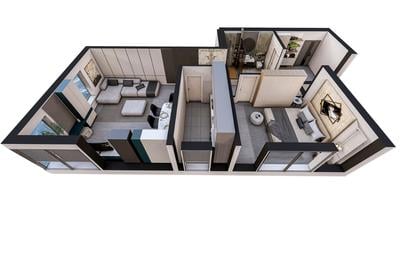 Apartament 2 camere Constanta- O.B.A LUXURY PLUS - Predare  2026 - 15