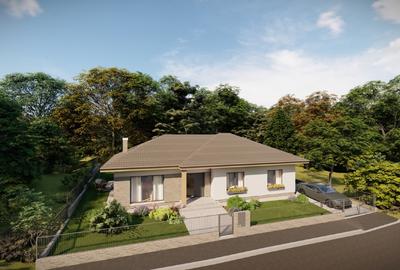 Casa eficienta energetic pe 1 nivel, Chiteni, 4 camere, 122 mp - 185.000 euro - 5