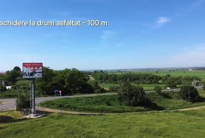 Teren Intravilan 5500 mp de Inchiriat  Intersectia Hutani Suceava Botosani DN 29 - 4