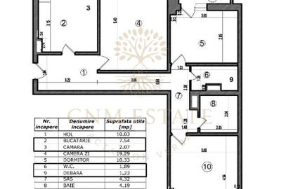 3 Camere | Et.2/8 | Decomandat | Calea Vacaresti - Metrou Piata Sudului - 9
