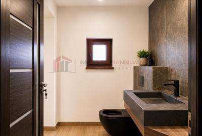 Casă modernă| Panoramă | Garaj | Semineu - 7