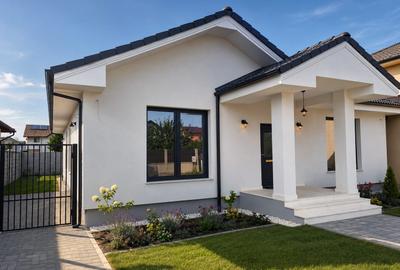 Casă nouă, la sol, 160 mp, teren 420 mp, Via Carmina, comision 0% - 1