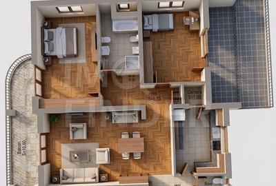 Apartament 3 camere, complet mobilat și utilat, Gheorgheni, str. Bistriței - 4