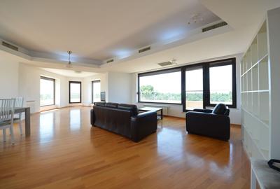 Penthouse cu 5 camere decomandat, mobilat în Herăstrău