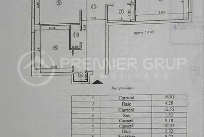 Apartament 4 camere 2 băi, Nicolina, 84mp - 1