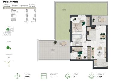 Apartament 2 camere + birou, zona Lipovei - 2