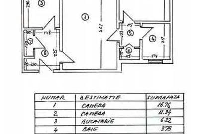 Piata Sudului-Bulevardul Alexandru Obregia-apartament 2 camere - 2