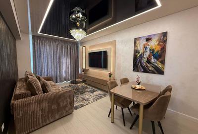 Apartament cu 2 camere decomandat, mobilat în