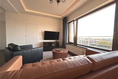 Apartament cu 3 camere semidecomandat, mobilat în Pipera
