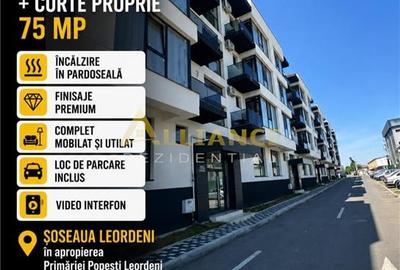 Apartament 2 camere tip Studio + 75 mp curte proprie - 1