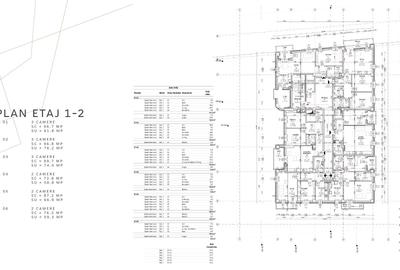 Proiect rezidențial cu AC – 29 apartamente – 4.330 mp – 35 parcări – S - 16