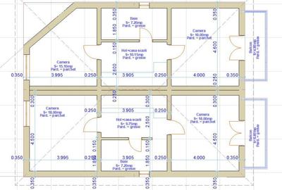 Casa tip duplex, semifinisat, 120 mp utili, 150 mp teren, zona Fagului - 4