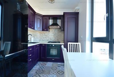 Pipera - Rond OMV, apartament 3 camere, mobilat modern, centrala proprie - 10