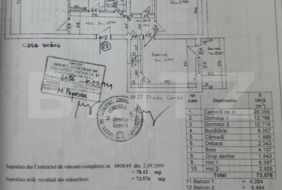Apartament cu 3 camere decomandat în Craiovița Nouă