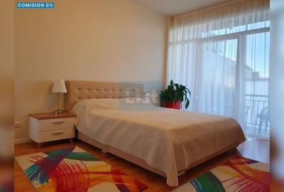 Apartament cu 2 camere semidecomandat, mobilat în Central