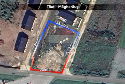 Teren Construcții intravilan de 1449 mp, în Central