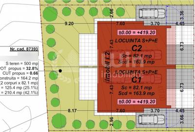 Comision 0% Teren autorizat pentru duplex in Floresti | Str. Fagului - 8