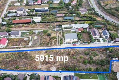Teren Construcții intravilan de 5915 mp, în Bălăceanca