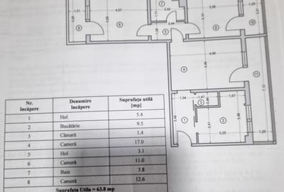 Ferdinand consulatul Turc- apartament 3 camere 80 mp renovat cu gaze - 19
