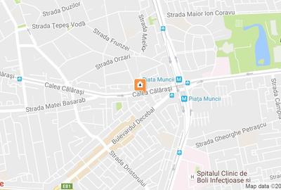 Apartament cu 2 camere decomandat, mobilat în Calea Călărașilor