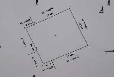 Teren Construcții intravilan de 1000 mp, în Bragadiru