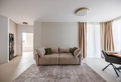 Apartament 2 camere, mobilat si utilat, terasa 12,8 mp | Comision 0 - 2