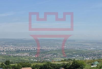Teren Feleacu   2.800mp parcelabil 4 unitati utilitati asfalt panorama - 3