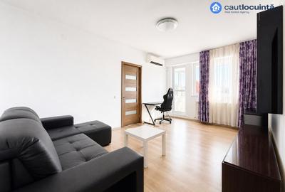 Apartament cu 2 camere semidecomandat, mobilat în Grivița