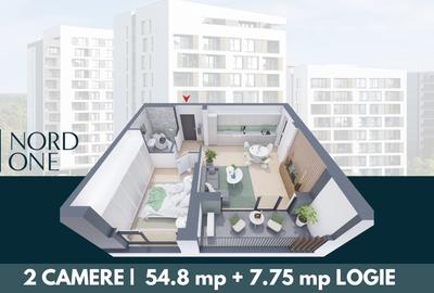 Apartament cu 2 camere decomandat în Torontalului