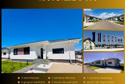 CASA INDIVIDUALA PE PARTER, CURTE 510 MP, PARCARE, SOS PIPERA-TUNARI - 1