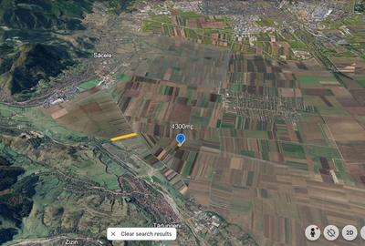 Teren agricol extravilan de 4300 mp, în Tărlungeni