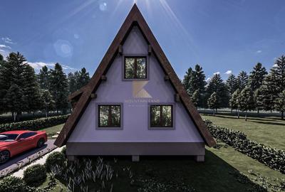 Casa noua in faza de proiect | A-frame | ideala investitie | Rasnov - 1