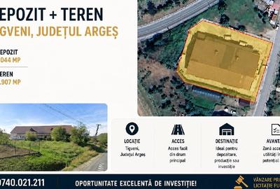 Spațiu industrial, 1044 mp în Tigveni