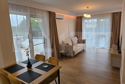 Apartament cu 2 camere semidecomandat, mobilat în Iris